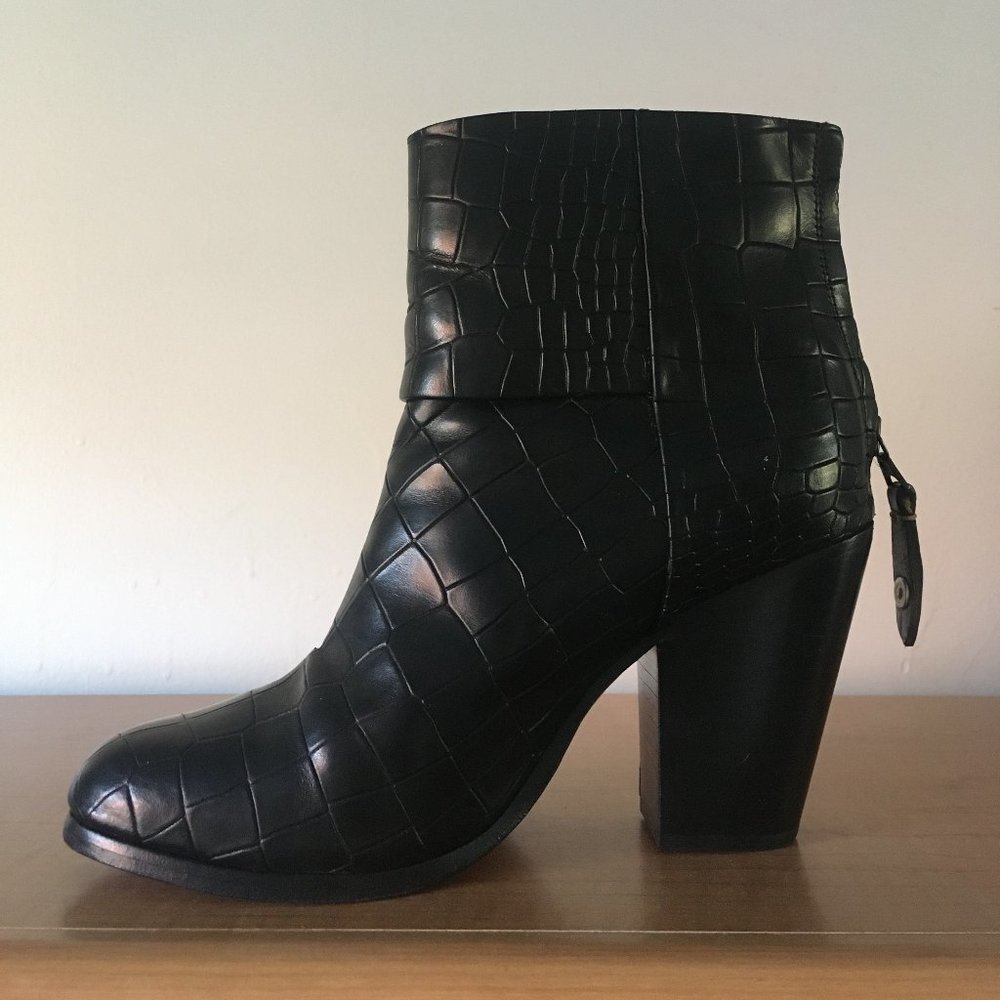 Rag & Bone Crocodile Boots
